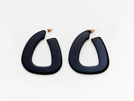 AMBER HOOPS | GOLD