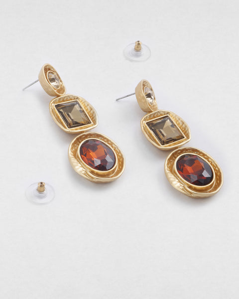 Eve Earrings- Satin Gold