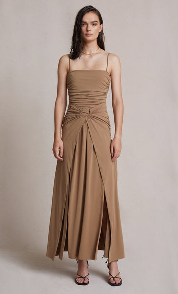 Vixen Maxi Dress- Sepia