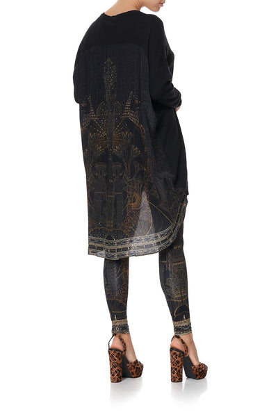 Long Sleeve Jumper W/ Print Back- Cobra King