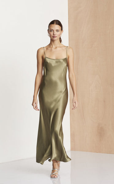 Midnight Dance Dress- Sage