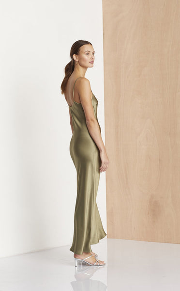 Midnight Dance Dress- Sage