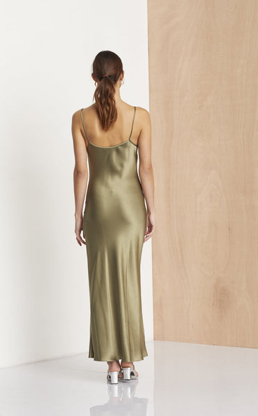 Midnight Dance Dress- Sage