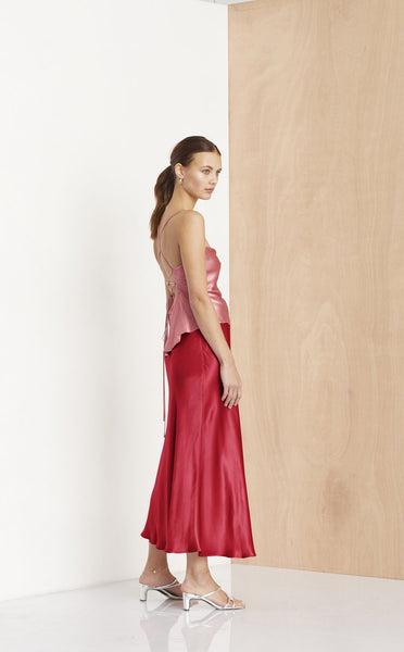 Vision Of Love Skirt- Rouge