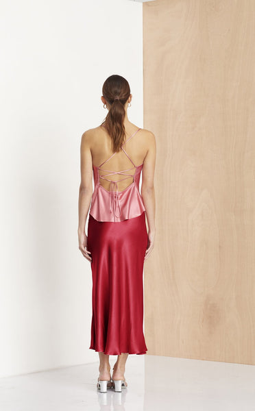 Vision Of Love Skirt- Rouge