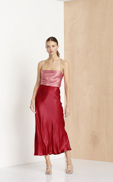 Vision Of Love Skirt- Rouge