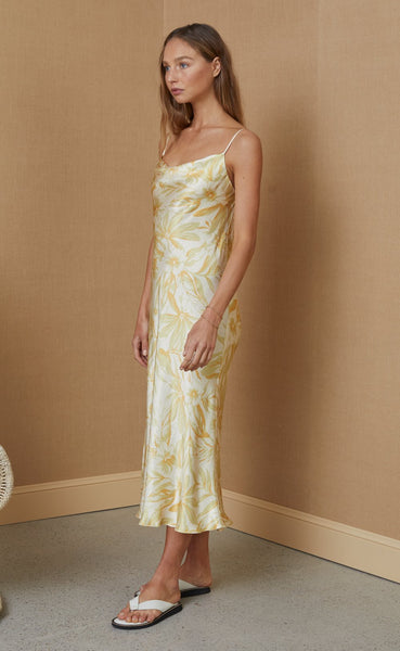 Tropical Punch Midi Dress