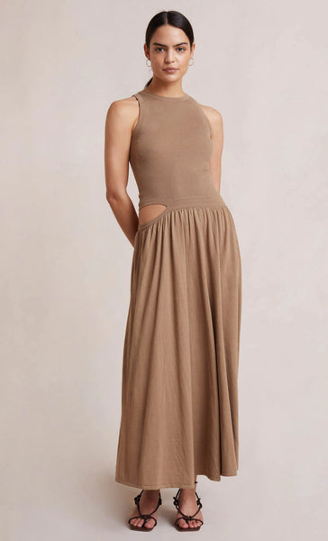Francesca Knit Dress- Silt