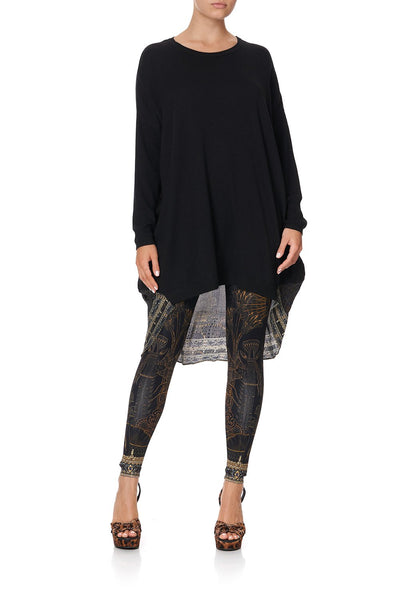 Long Sleeve Jumper W/ Print Back- Cobra King