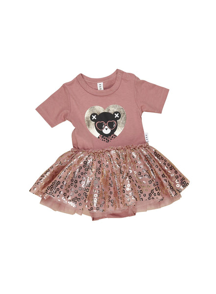 Heart Bear Ballet Onesie