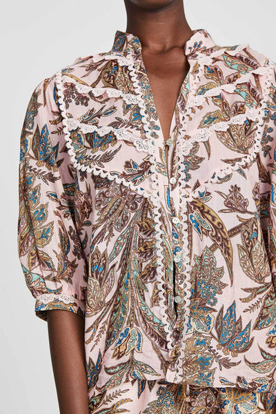 Estella Yoke Front Blouse