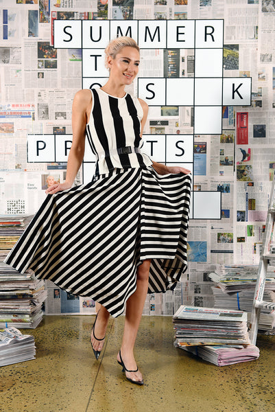 Postie Skirt- Stripe