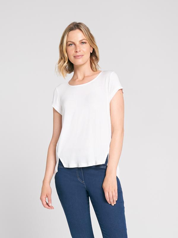 Carine Tee- White