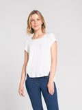 Carine Tee- White