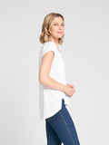 Carine Tee- White