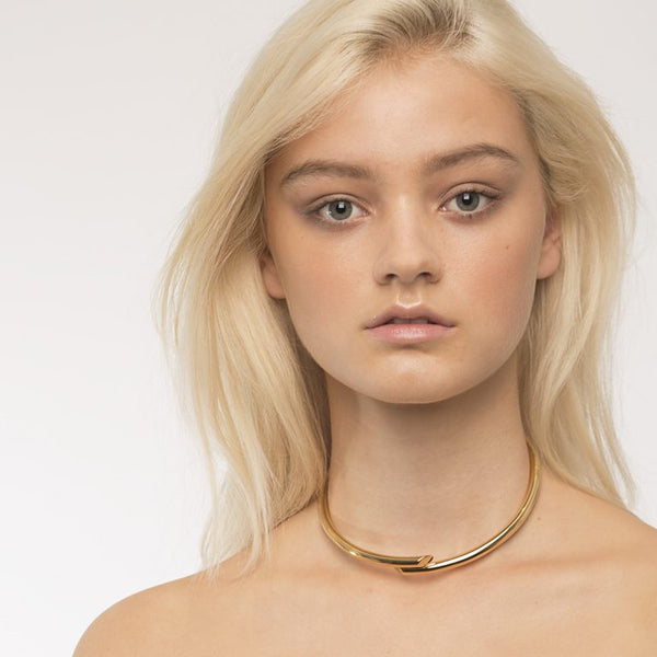 Hendrix Choker- Gold