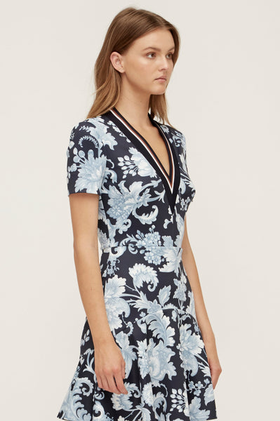 Florence Flip Mini Dress- Navy