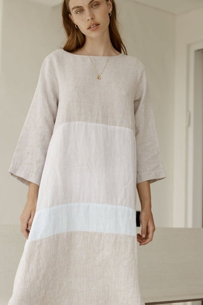 Rum & Raisin Dress- Beige