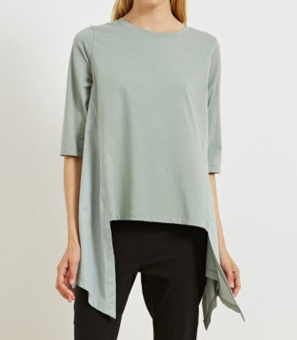Arcadia Top- Sea Green