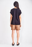 Ruffle Short - Bark