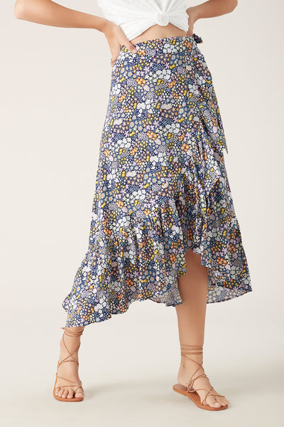 Dalia Wrap Skirt