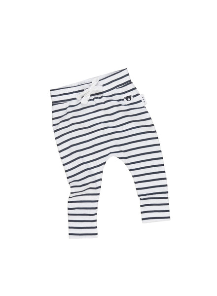 Stripe Drop Crotch Pant