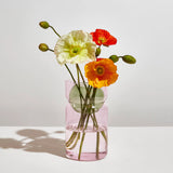 Balance Vase Pink + Green