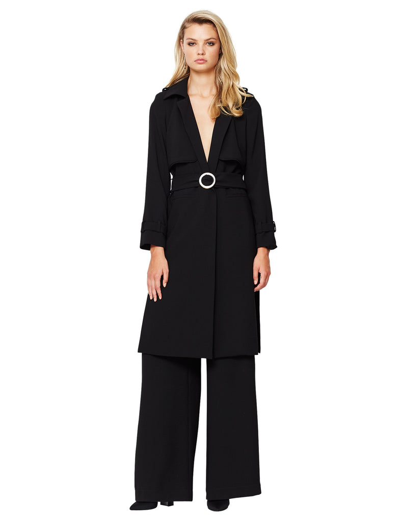 Camielle Duster Jacket- Black