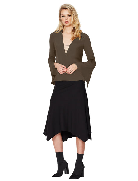 Divinity L/S Top- Moss