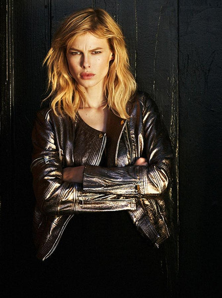 Born To Be Wild Leather Jacket- Bronze