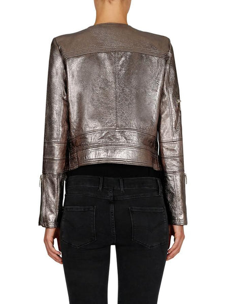 Born To Be Wild Leather Jacket- Bronze