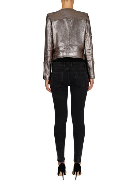 Born To Be Wild Leather Jacket- Bronze