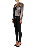 Born To Be Wild Leather Jacket- Bronze