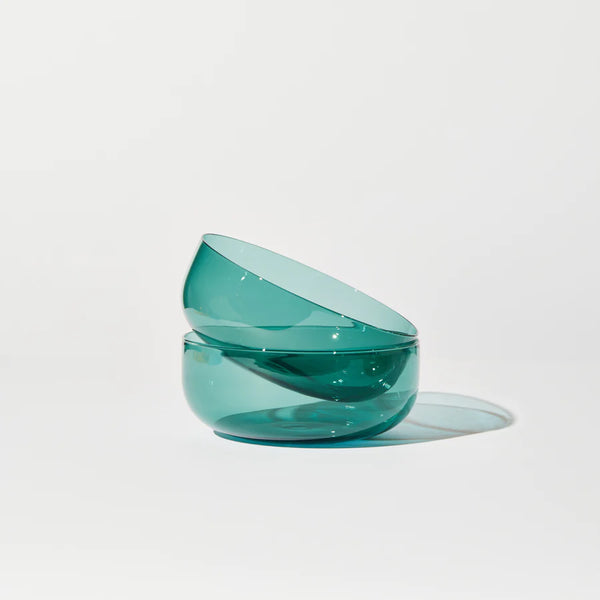 Abracadabra Set of 2 Bowls in Teal