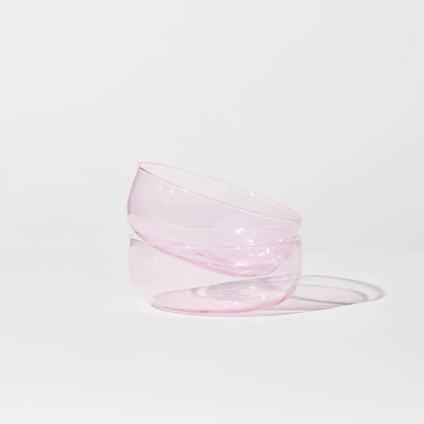 Abracadabra Set of 2 Bowls in Pink