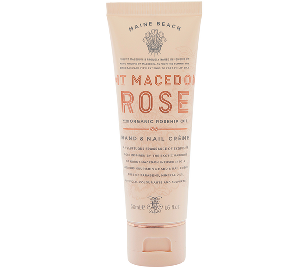 Hand & Nail Creame 50ml- Mt Macedon Rose