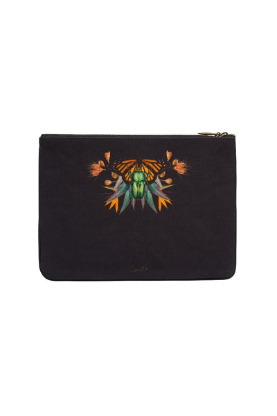 Small Canvas Clutch- Placement