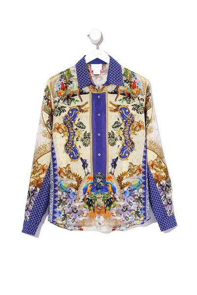 Slim Fit Long Sleeve Shirt- Muse Novels