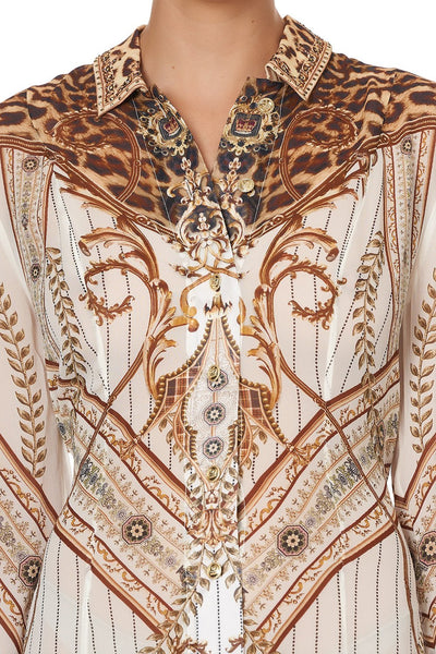 Printed Trench- Mind Your Manor