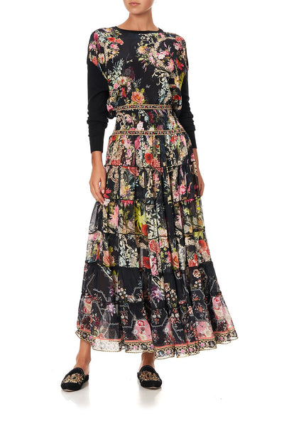 Long Sleeve Jumper W/ Print Front- Hampton Hive