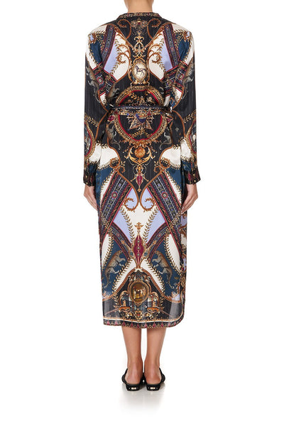 Mid Length Shirt Dress- Dining Hall Darling