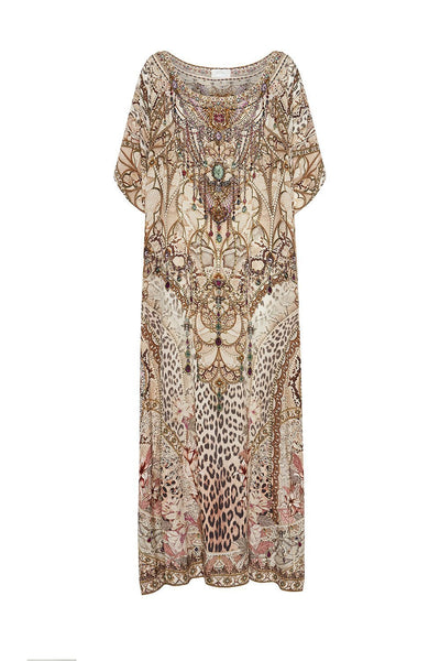 Round Neck Kaftan- All Is Nouveau