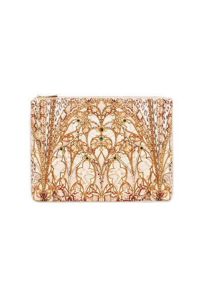 Small Canvas Clutch- All Is Nouveau