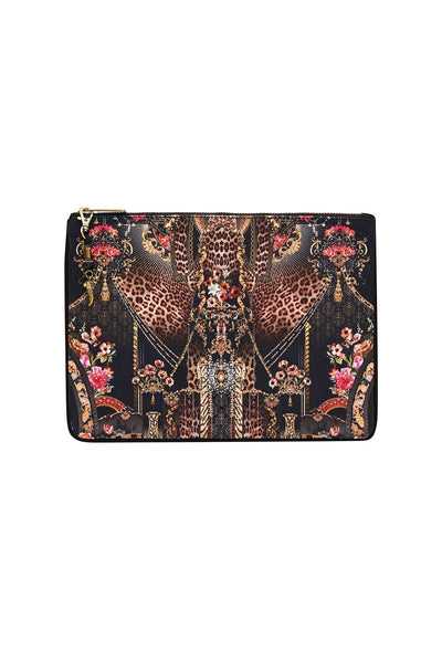 Small Canvas Clutch- Gothic Goddess