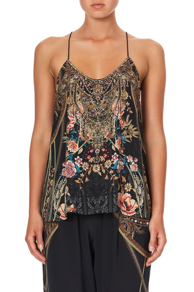 T-Back Shoestring Top- Belle Of The Baroque