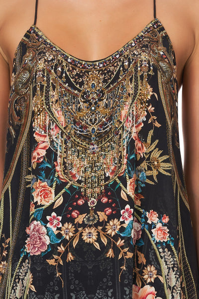 T-Back Shoestring Top- Belle Of The Baroque