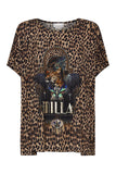 Loose Fit Round Neck Tee- Fitzgeralds Flapper