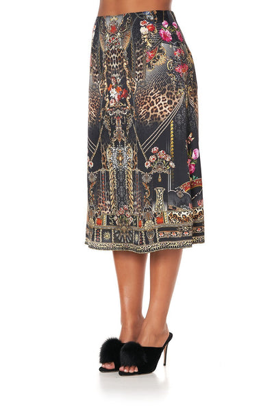 Slip Midi Skirt- Gothic Goddess