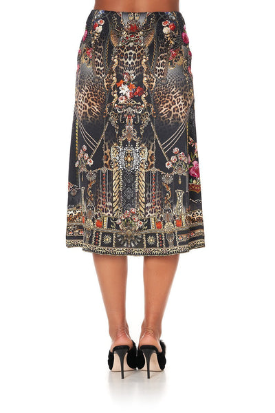 Slip Midi Skirt- Gothic Goddess