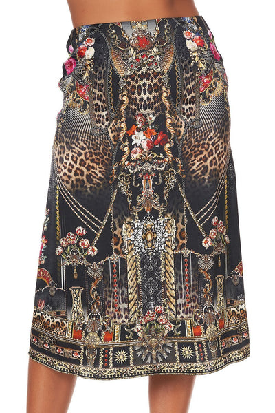 Slip Midi Skirt- Gothic Goddess